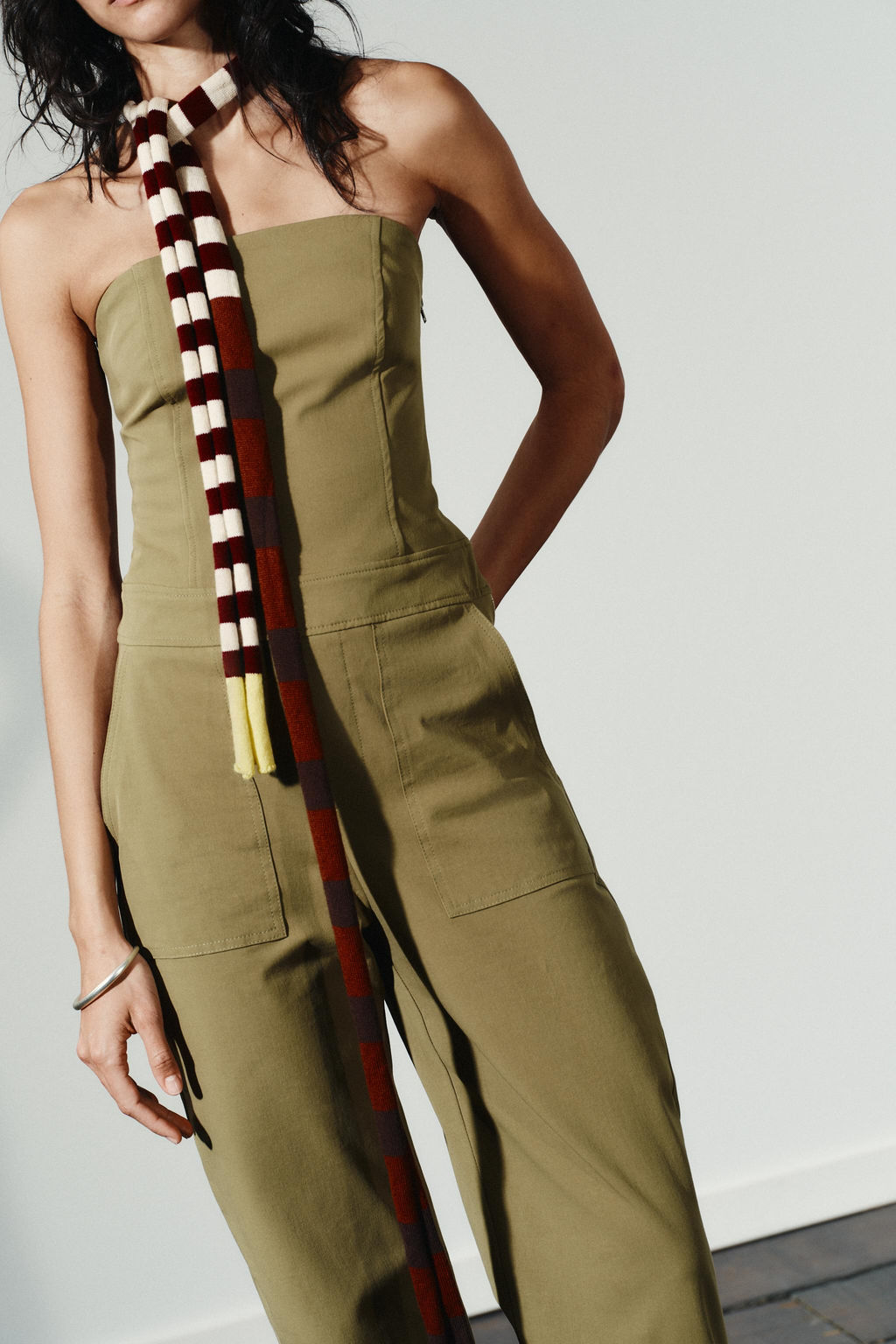 STRAPLESS JUMPSUIT - Zara фото 3