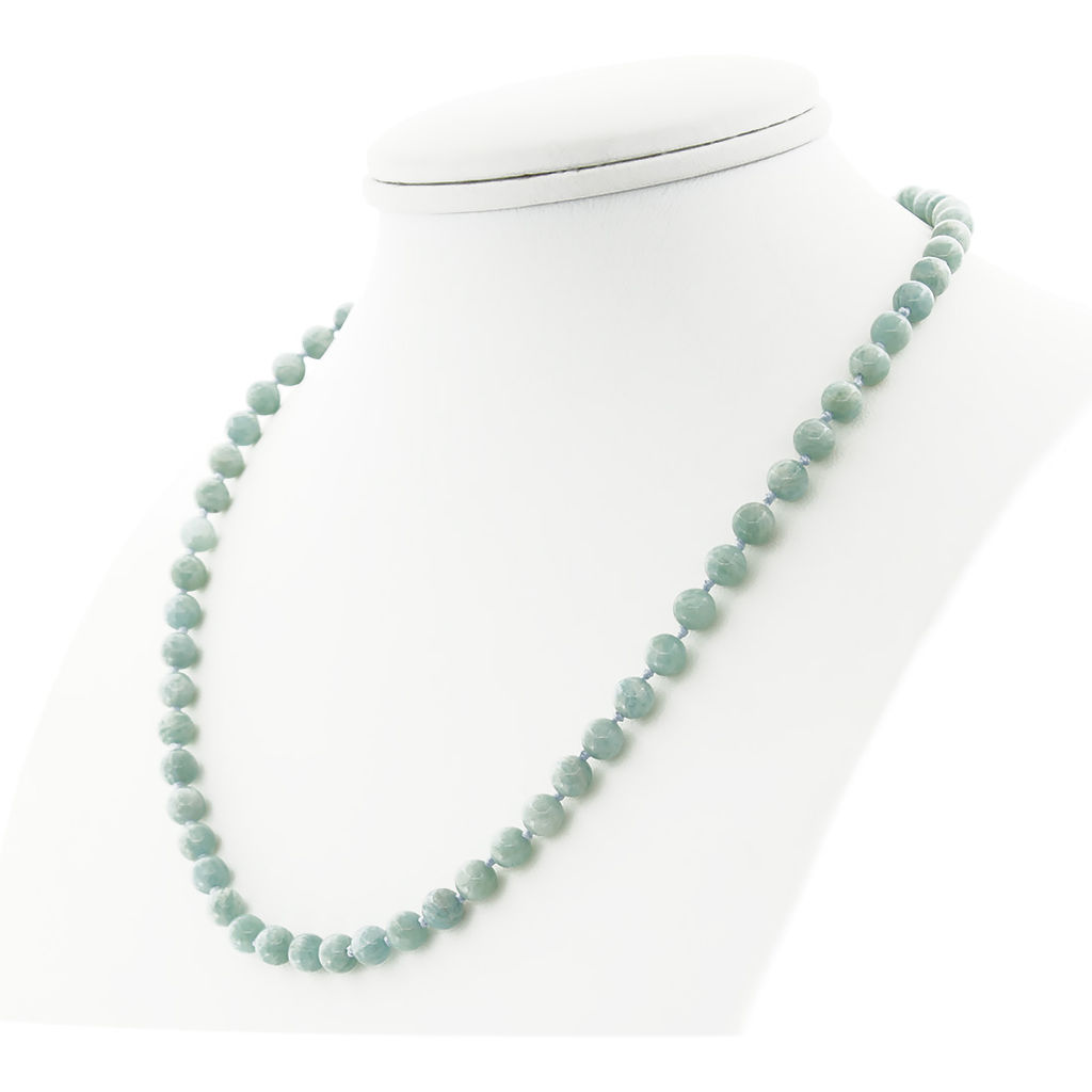 Амазонит 6мм, бусы "Классика" длиной 48см.