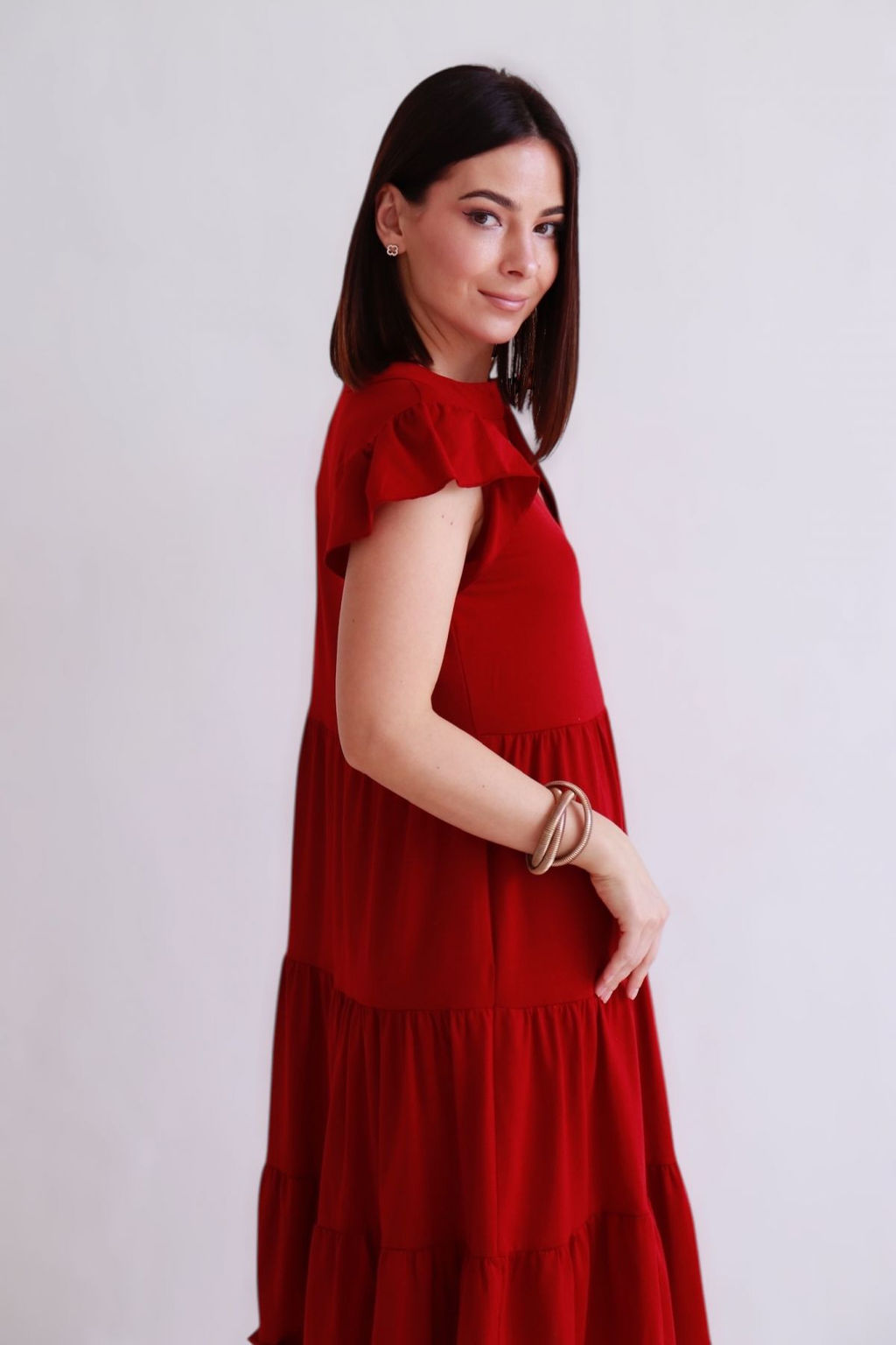 Martichelli Платье красное  фото 4