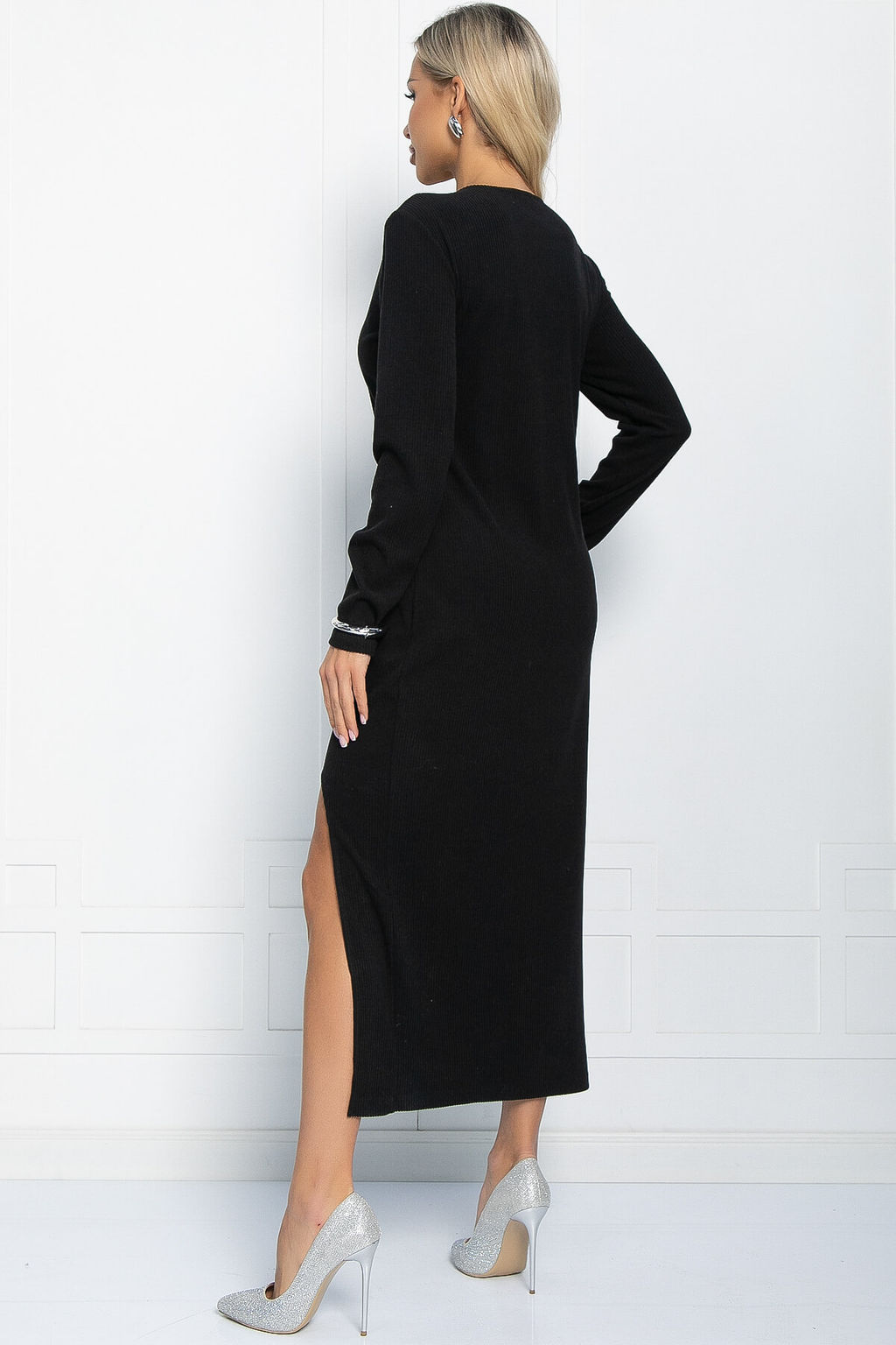 Платье Шери (черное) П11579 - Lt collection фото 2