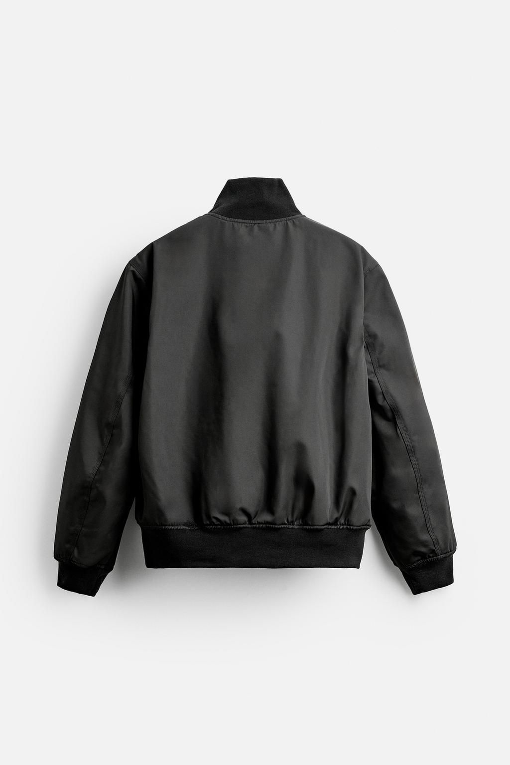 WATER-REPELLENT BOMBER JACKET - Zara фото 8
