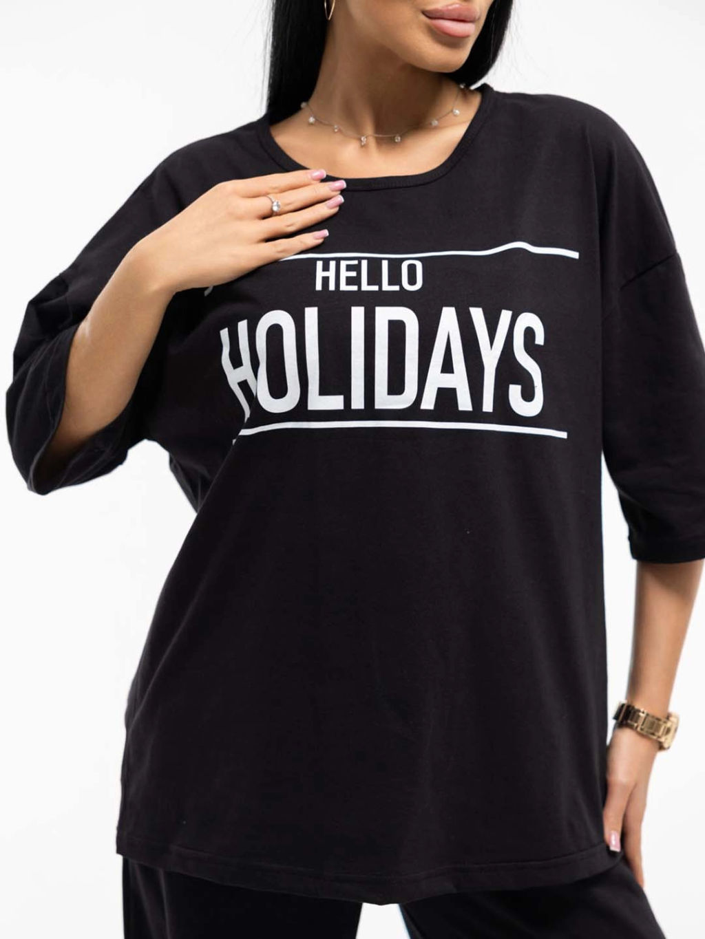 Костюм женский, цвет черный