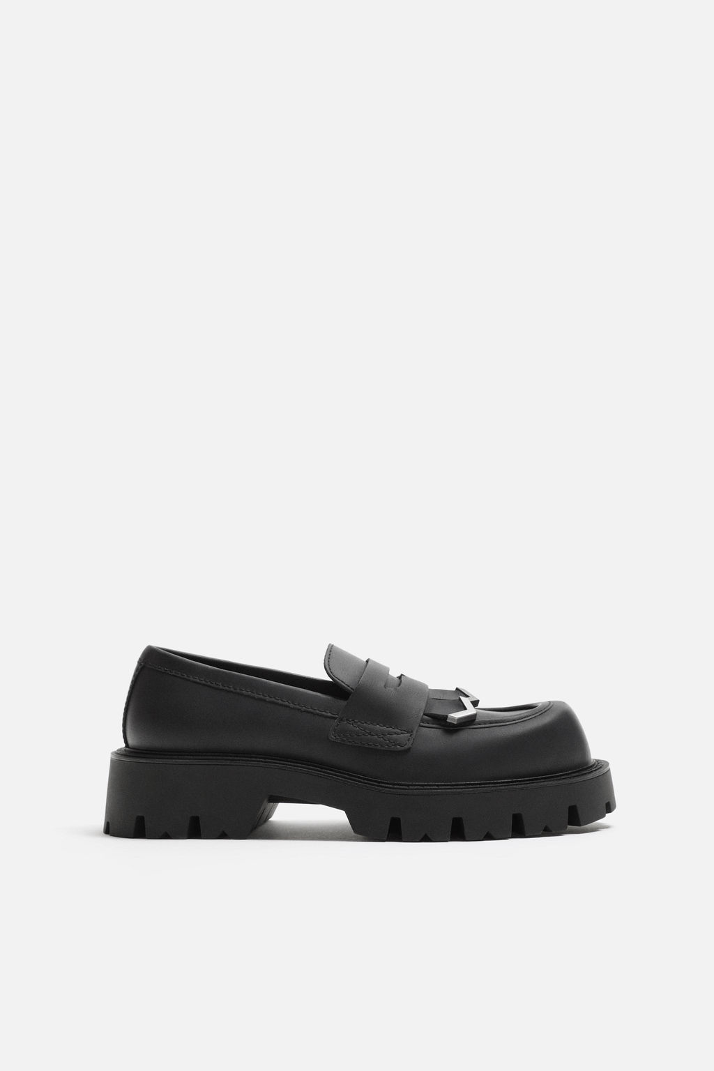 CHUNKY FRINGED LOAFERS - Zara фото 2