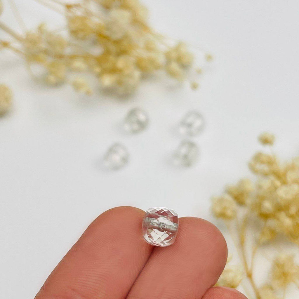 Бусины для украшений из Горного Хрусталя (5 шт)