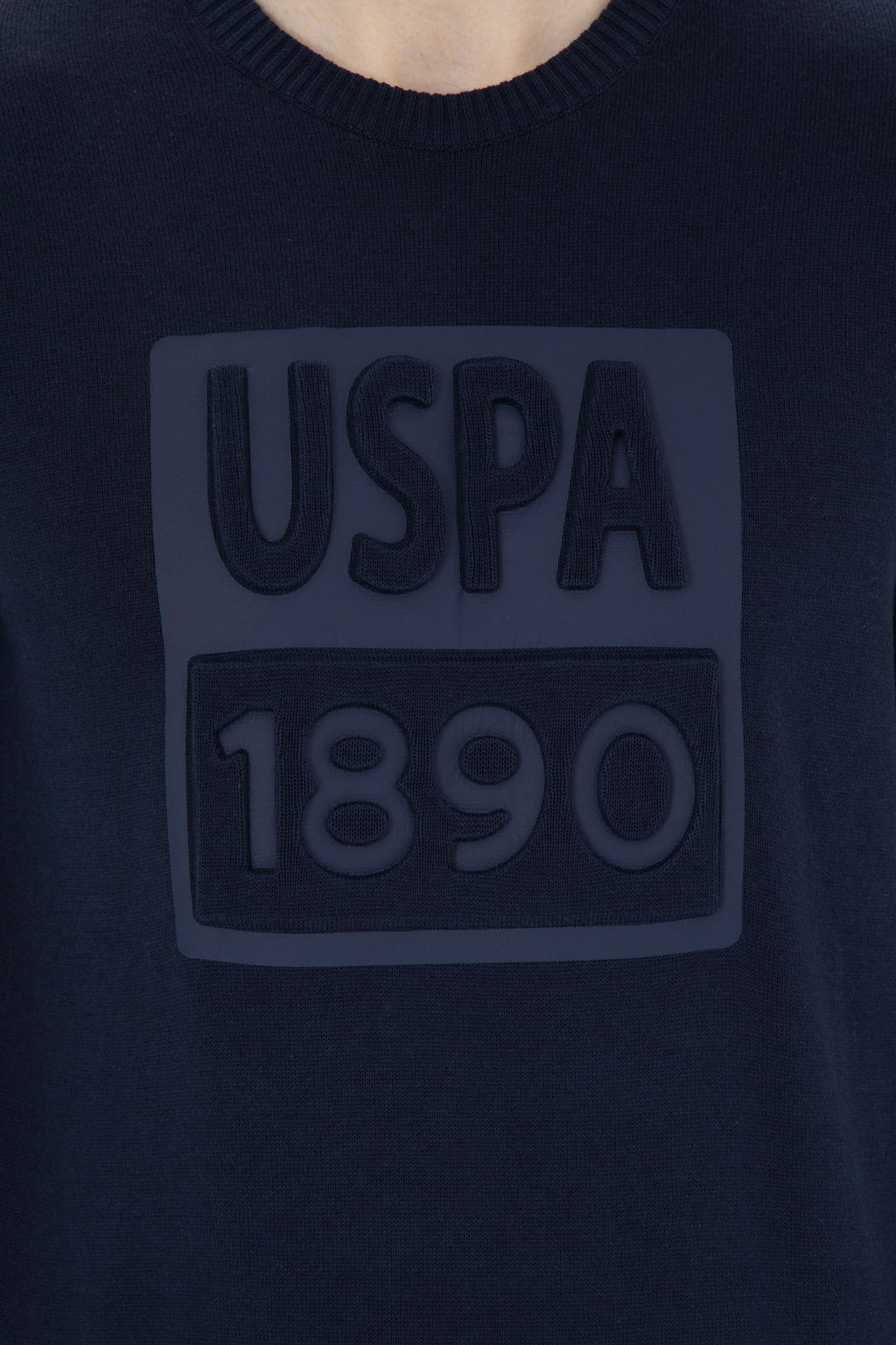 U. S. Polo Assn / Мужской темно-синий свитер - U.s. polo assn фото 14
