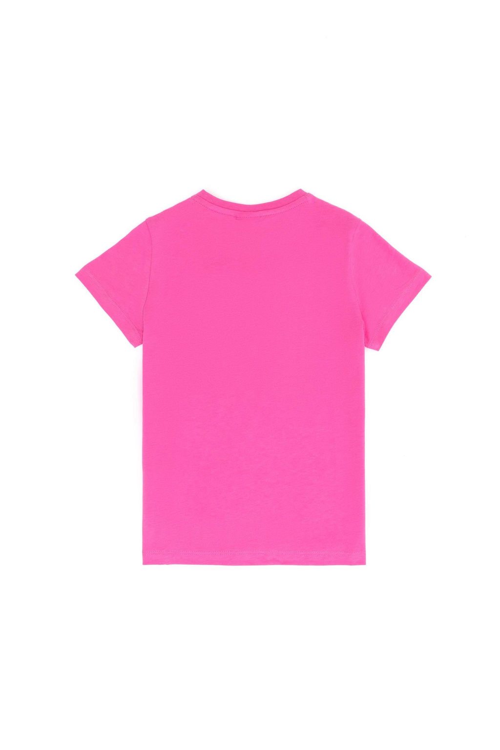 Детская розовая футболка с круглым вырезом Неожиданная скидка в корзине - U.s. polo assn фото 2