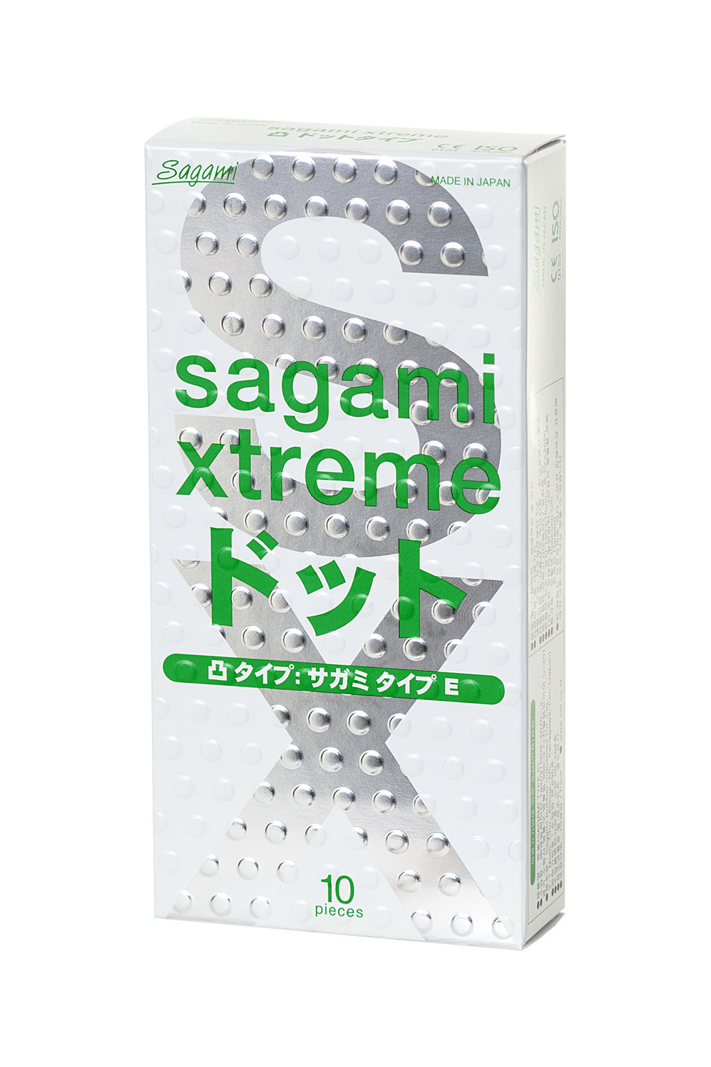 Презервативы Sagami, xtreme, type-e, латекс, 18,5 см, 5,2 см, 10 шт.  фото 2