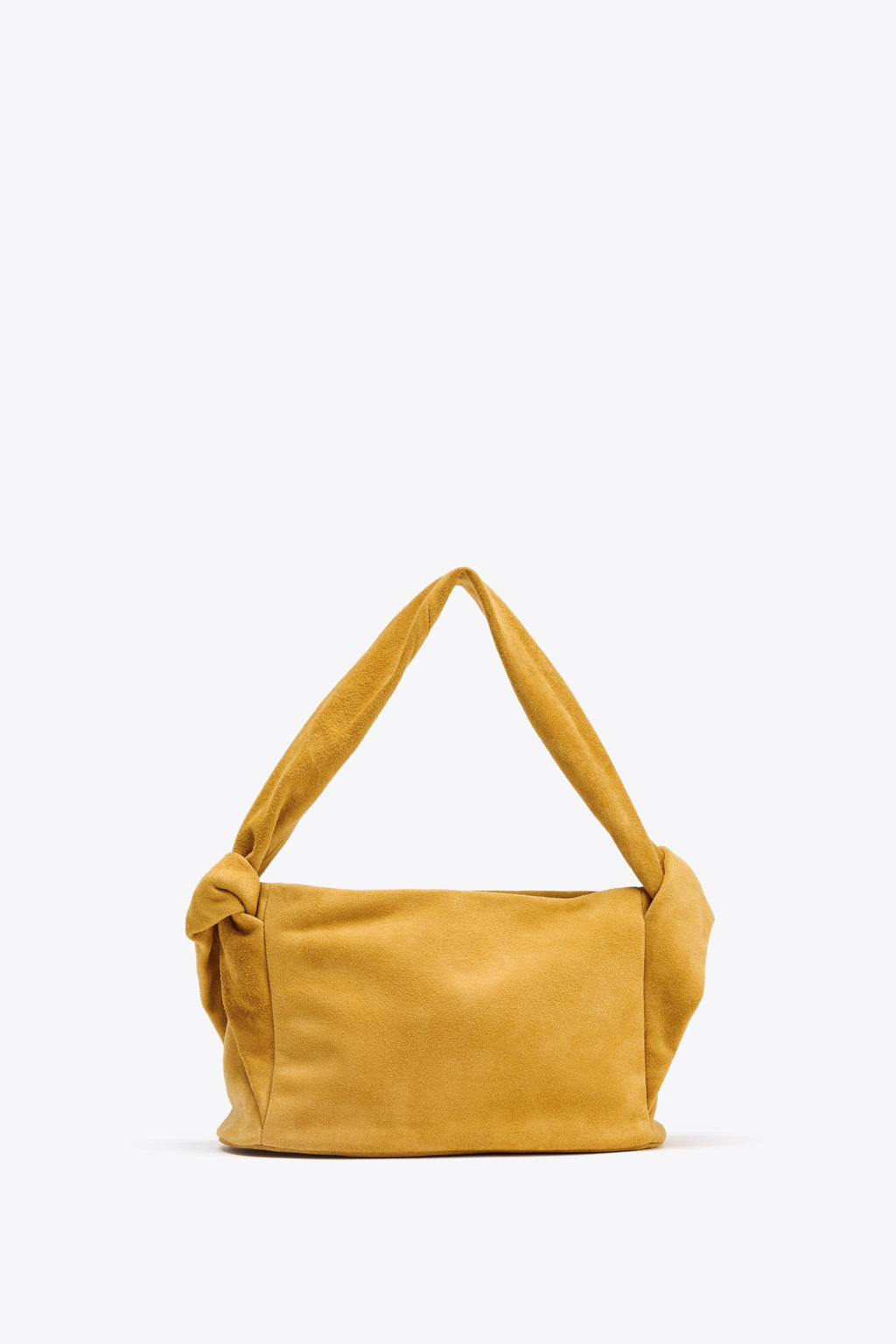 SPLIT SUEDE HANDBAG - Zara фото 5