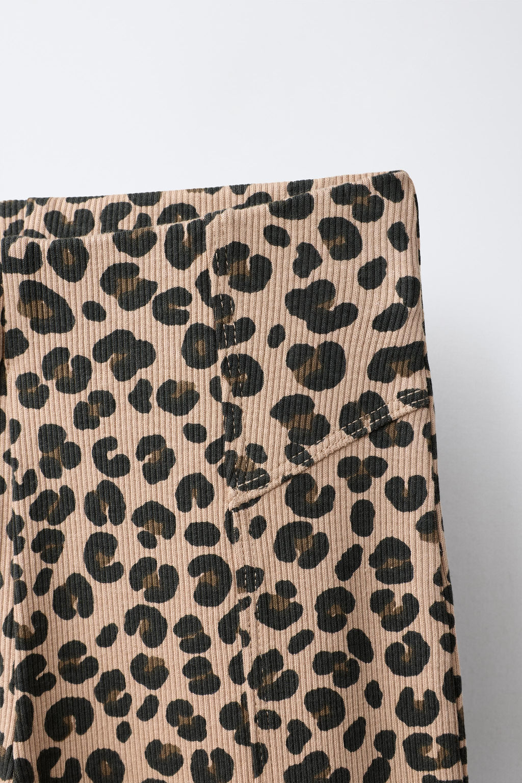 LEGGING RIB FLARE / Leopardo - Zara фото 2