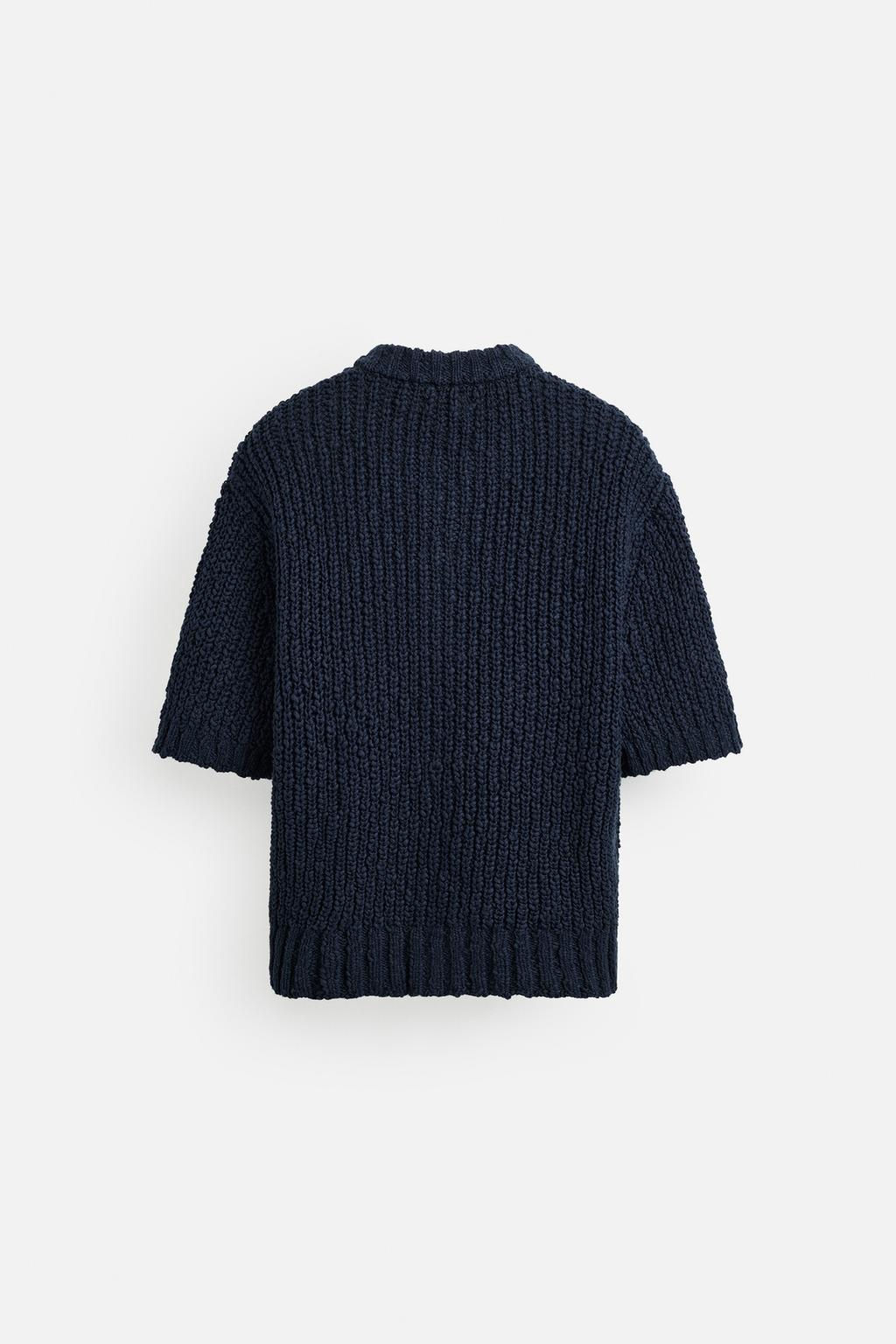 TEXTURED COTTON CARDIGAN - Zara фото 8