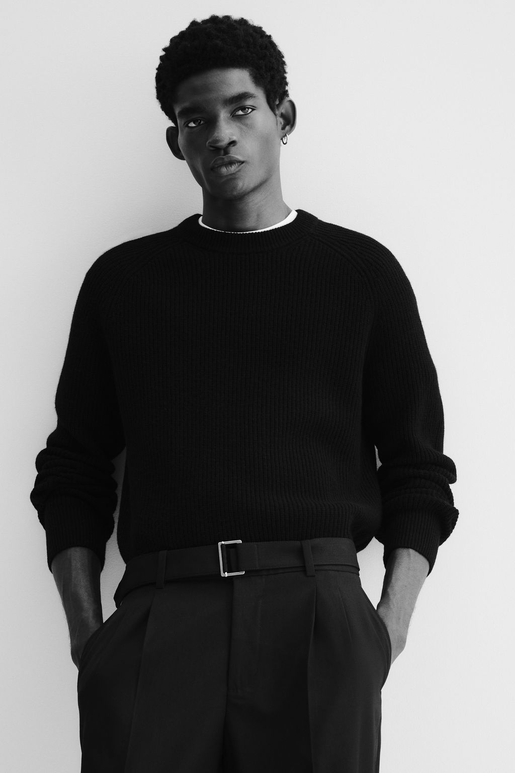 Pantal?n con cintur?n Relaxed Fit - H&m фото 7