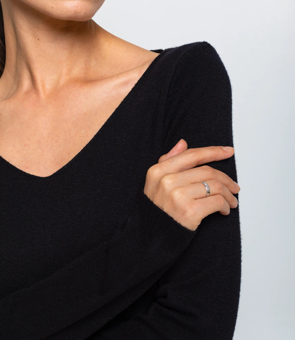 Джемпер #КТ978 (1), чёрный - Dommod фото 5