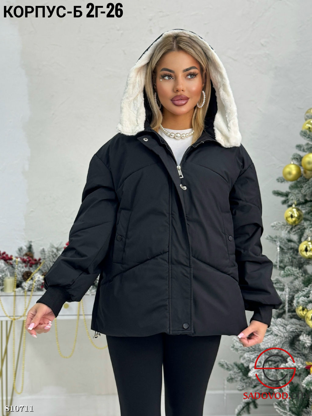 Куртка женская с капюшоном - Bruno фото 2