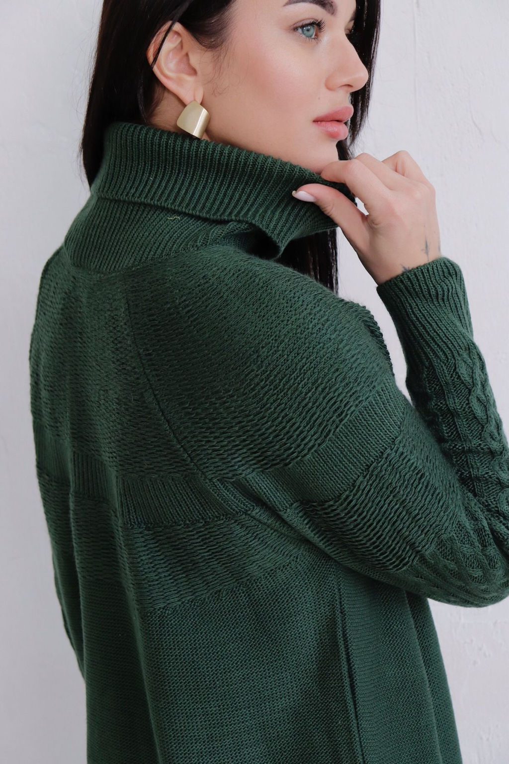 10649 Свитер изумрудный - Martichelli фото 14