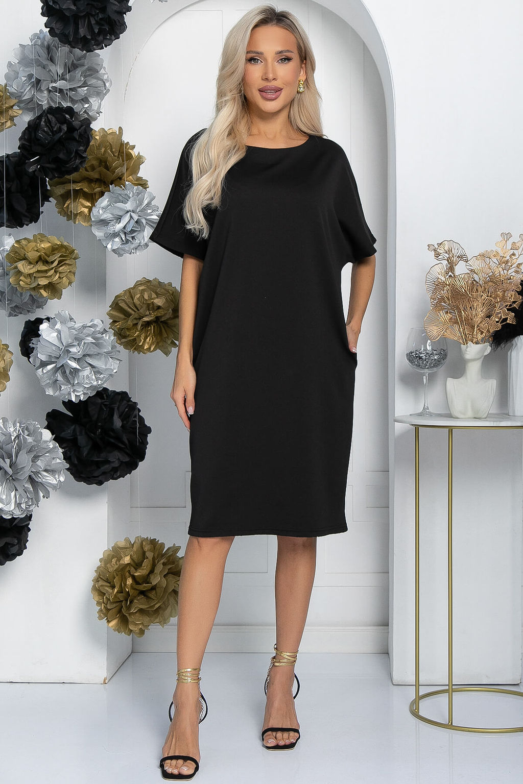 Платье Кайла (черное) П11500 - Lt collection фото 5