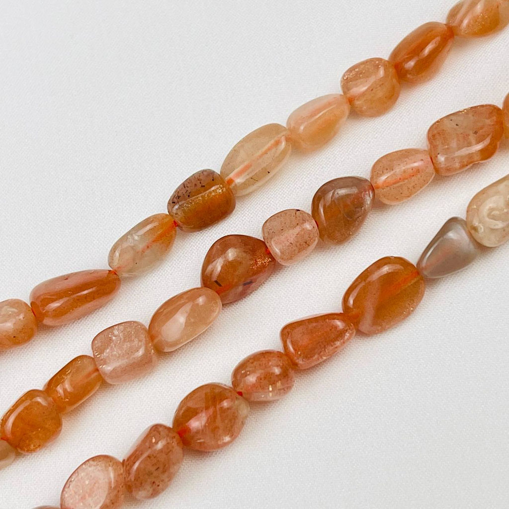 Бусины для украшений из Лунного камня