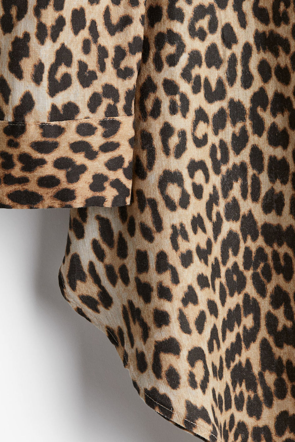 Camisa playera de lino - H&m фото 5