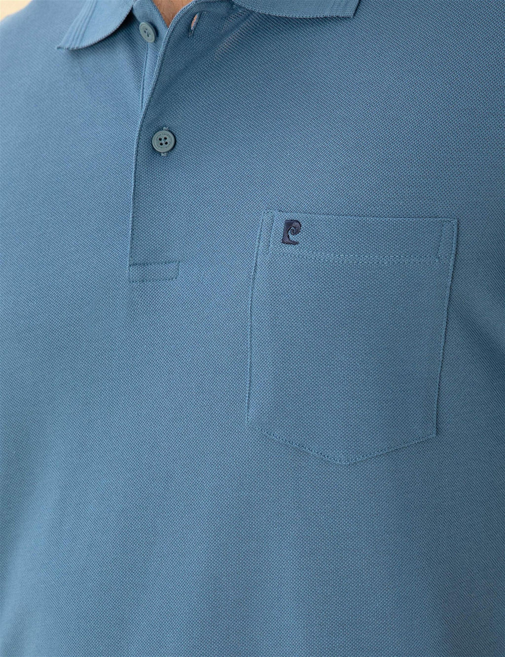 Koyu Mavi Regular Fit Basic Ti__rt