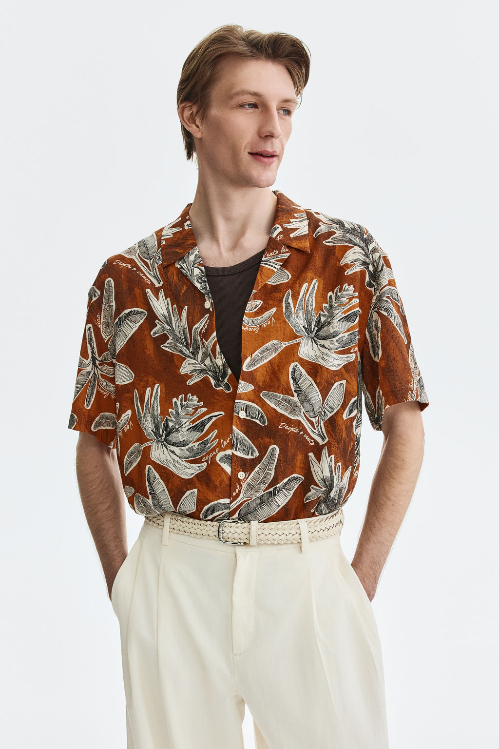 Camisa resort Relaxed Fit - H&m фото 6