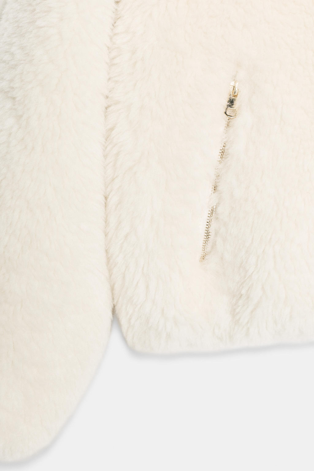 SHEARLING BOMBER JACKET WITH THERMAL INSULATION - Zara фото 10