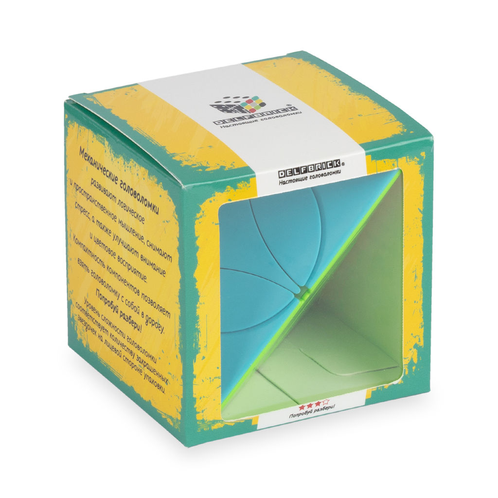 DELFBRICK DLK- 19 Головоломка механическая 1 шт Пирамида 1 элемент