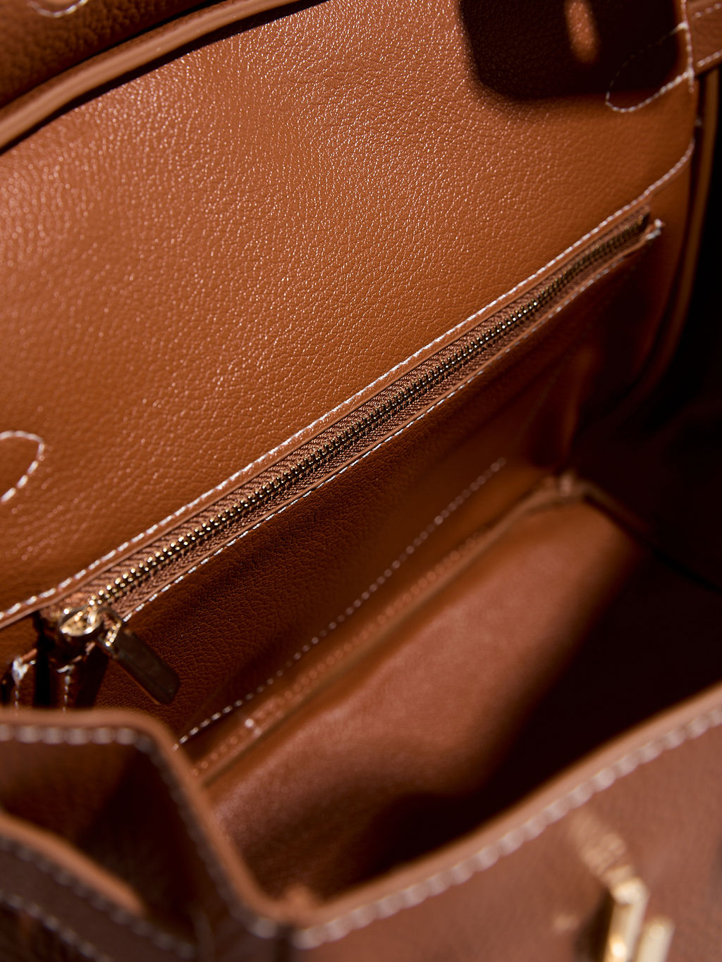 Женский тоут TENDANCE Артикул 4401822, оранжево-коричневый  фото 4