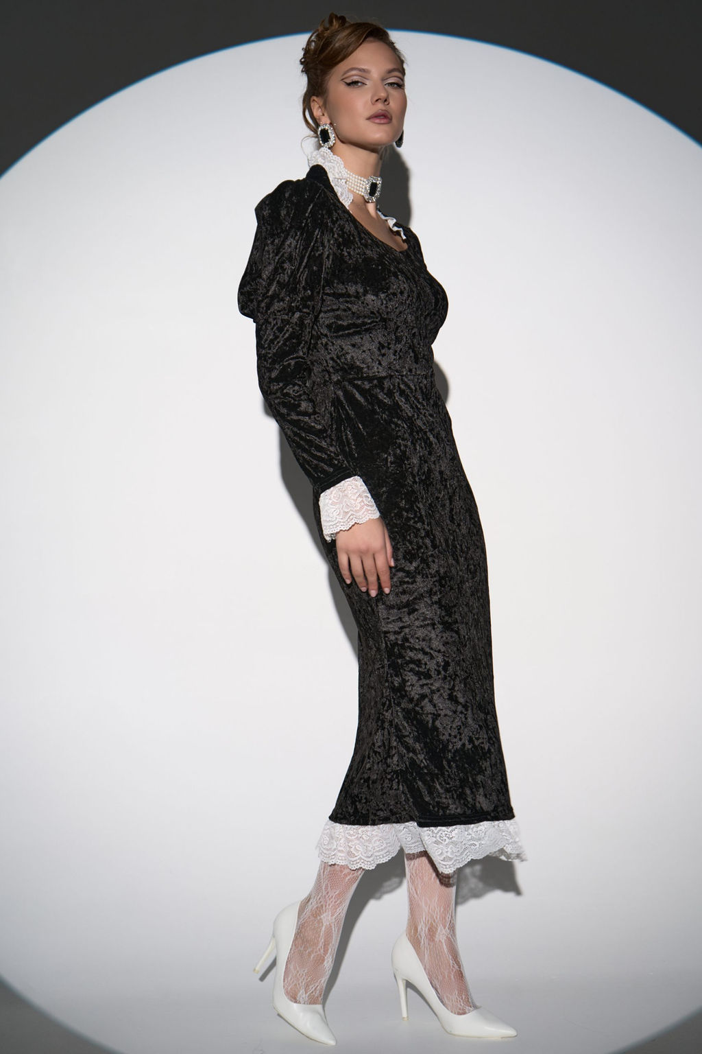 Платье Кэстл (чёрный) - Эльза фото 14