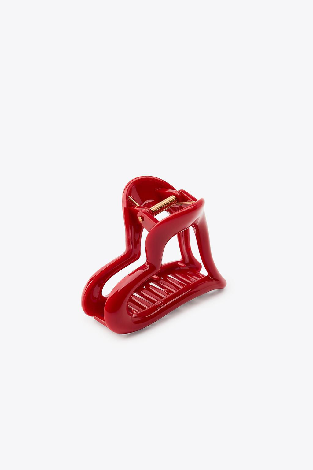 HEART SHEEPSKIN CLIP - Zara фото 6
