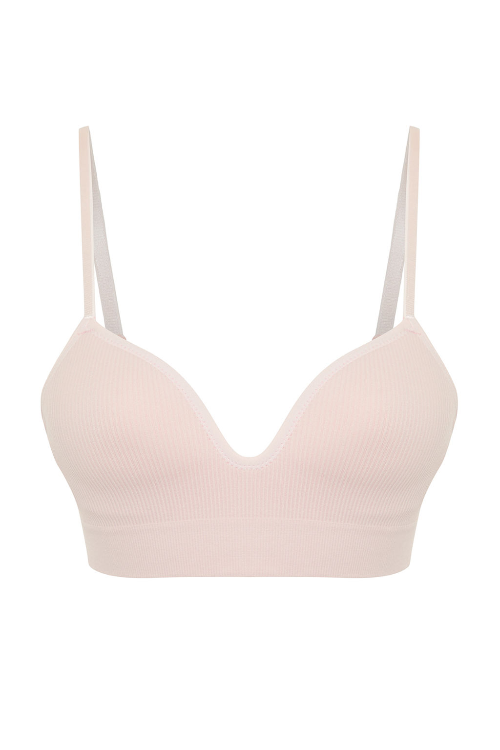 TRENDYOLMILLA Siyah Seamless/Dikissiz Ip Ask?l? Dolgusuz Balensiz Kapl? Bralette Orme Sutyen THMAW22SU0043  фото 61