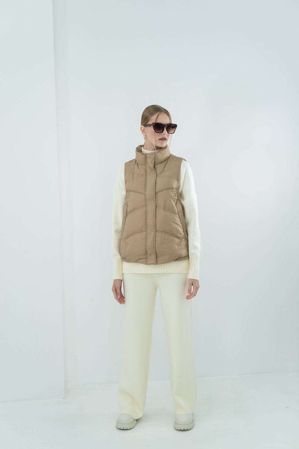 Жилетка Маконс (коричневый) - Nadi bordo фото 2