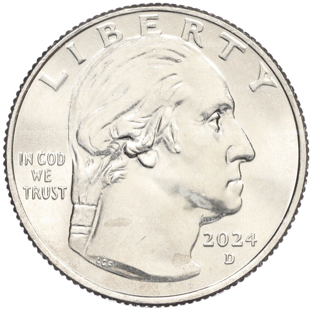 1/4 доллара (25 центов) 2024 года D США Американские женщины Мэри Эдвардс Уокер