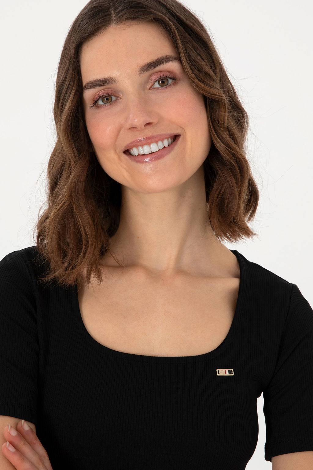 Kad_n Siyah Ti__rt Sepette S_rpriz _ndirim - U.s. polo assn фото 2