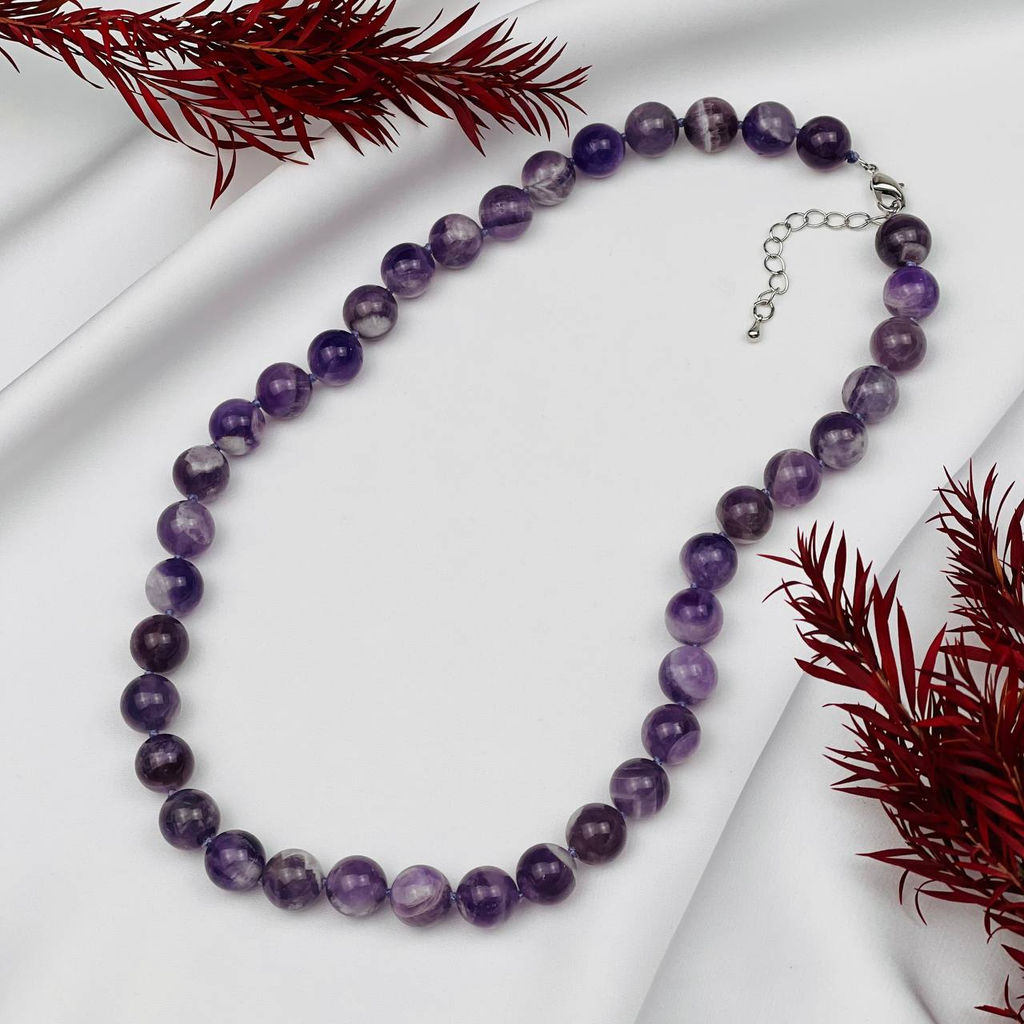 Бусы из Аметиста