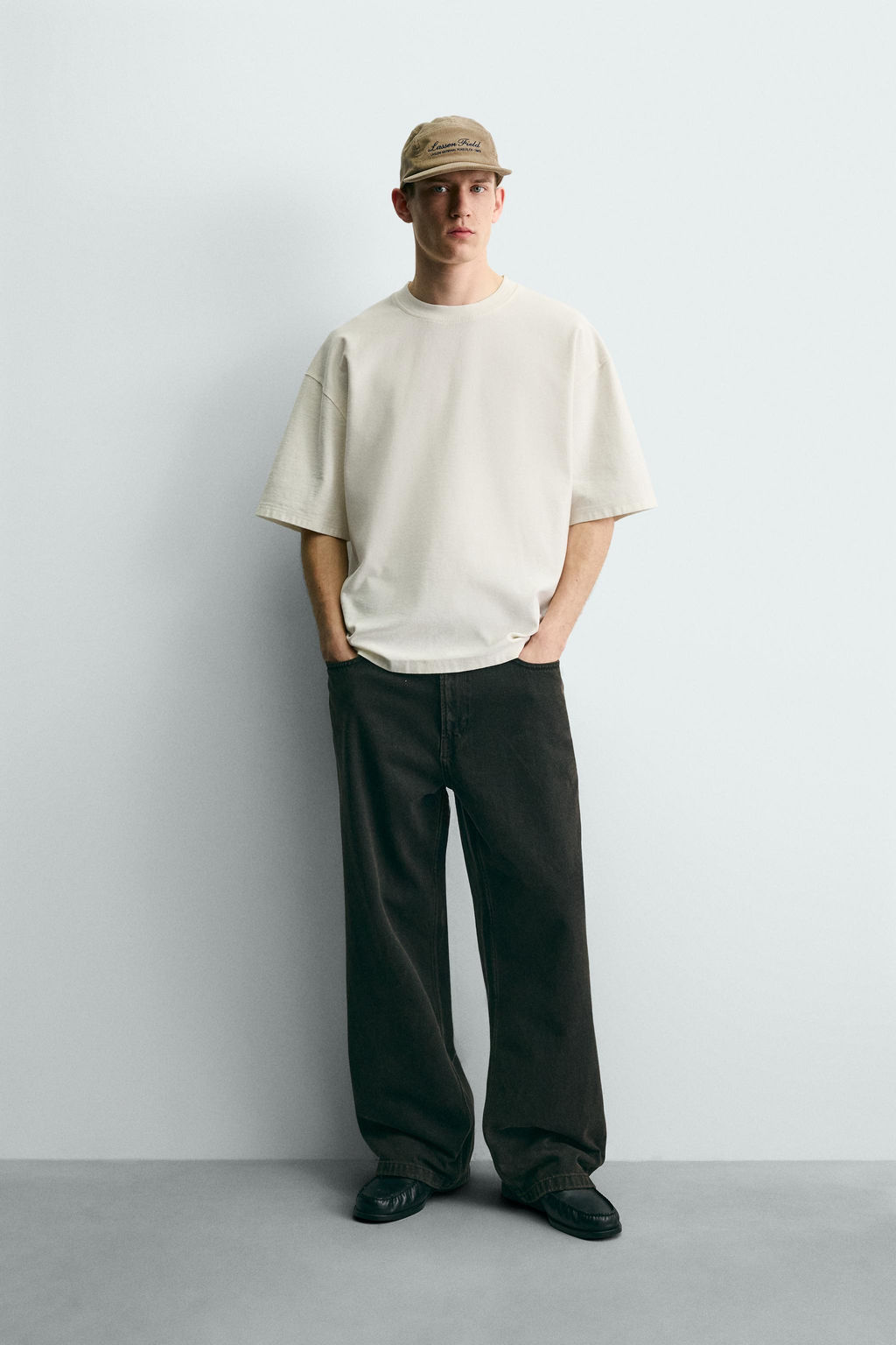 BASIC BOXY FIT T-SHIRT - Zara фото 8