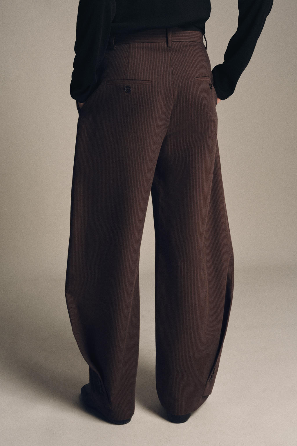 ZW COLLECTION STRIPED TROUSERS - Zara фото 3