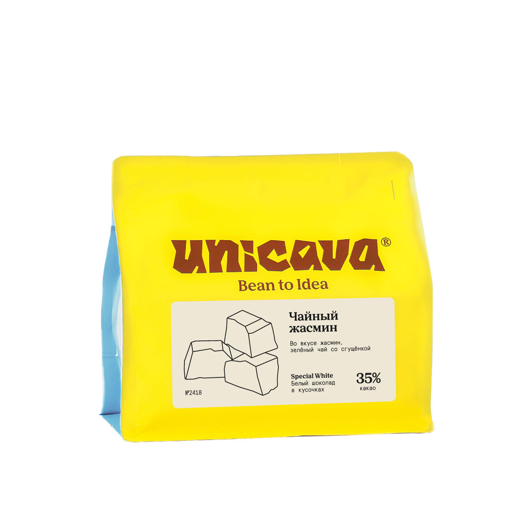 Чайный жасмин, белый шоколад 35 %