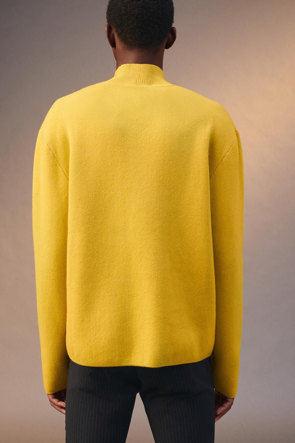 LIMITED EDITION COMPACT HIGH NECK SWEATER - Zara фото 9