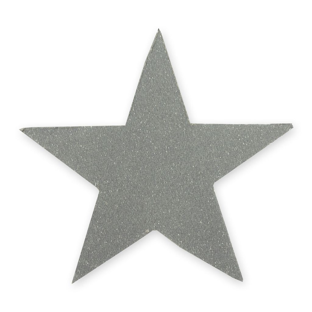 Термоаппликация BLITZ светоотражающая №6 10 шт Звезда 3.3 см