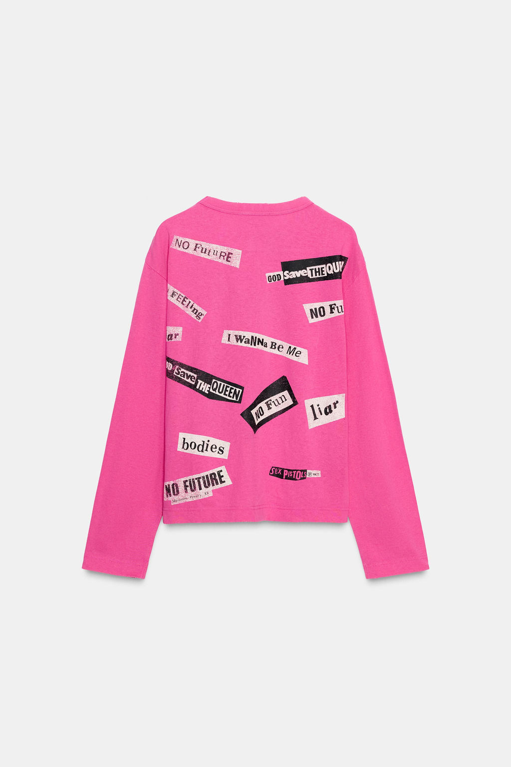 SEX PISTOLS LONG SLEEVE T-SHIRT - Zara фото 8