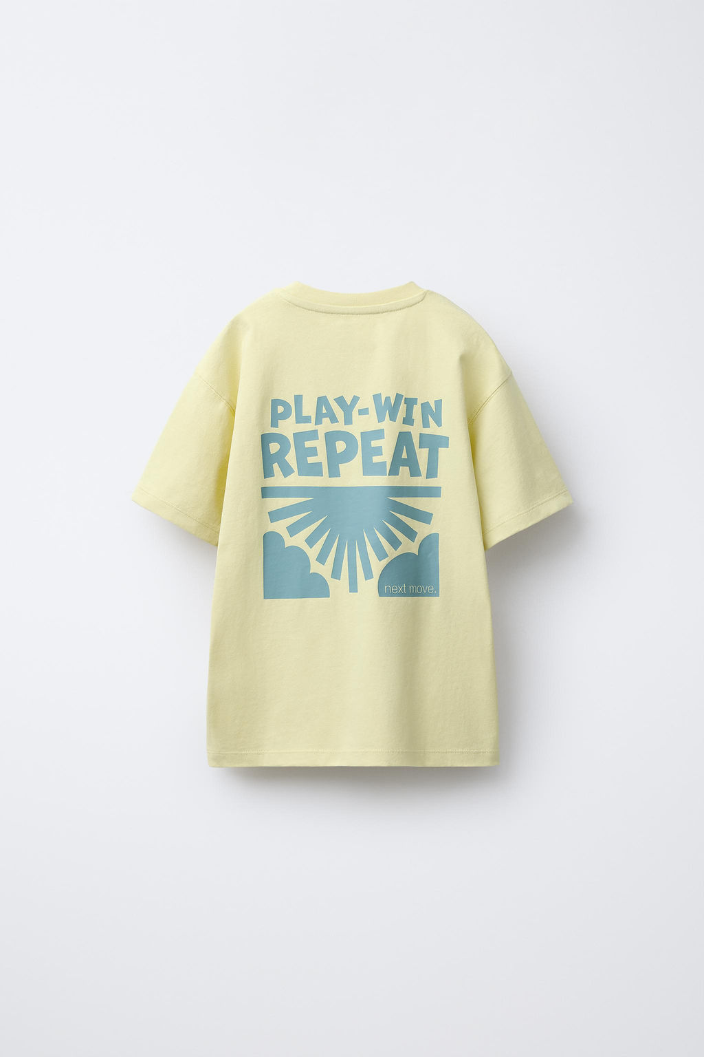 PLAIN T-SHIRT WITH PATCH APPLIQU_ - Zara фото 2