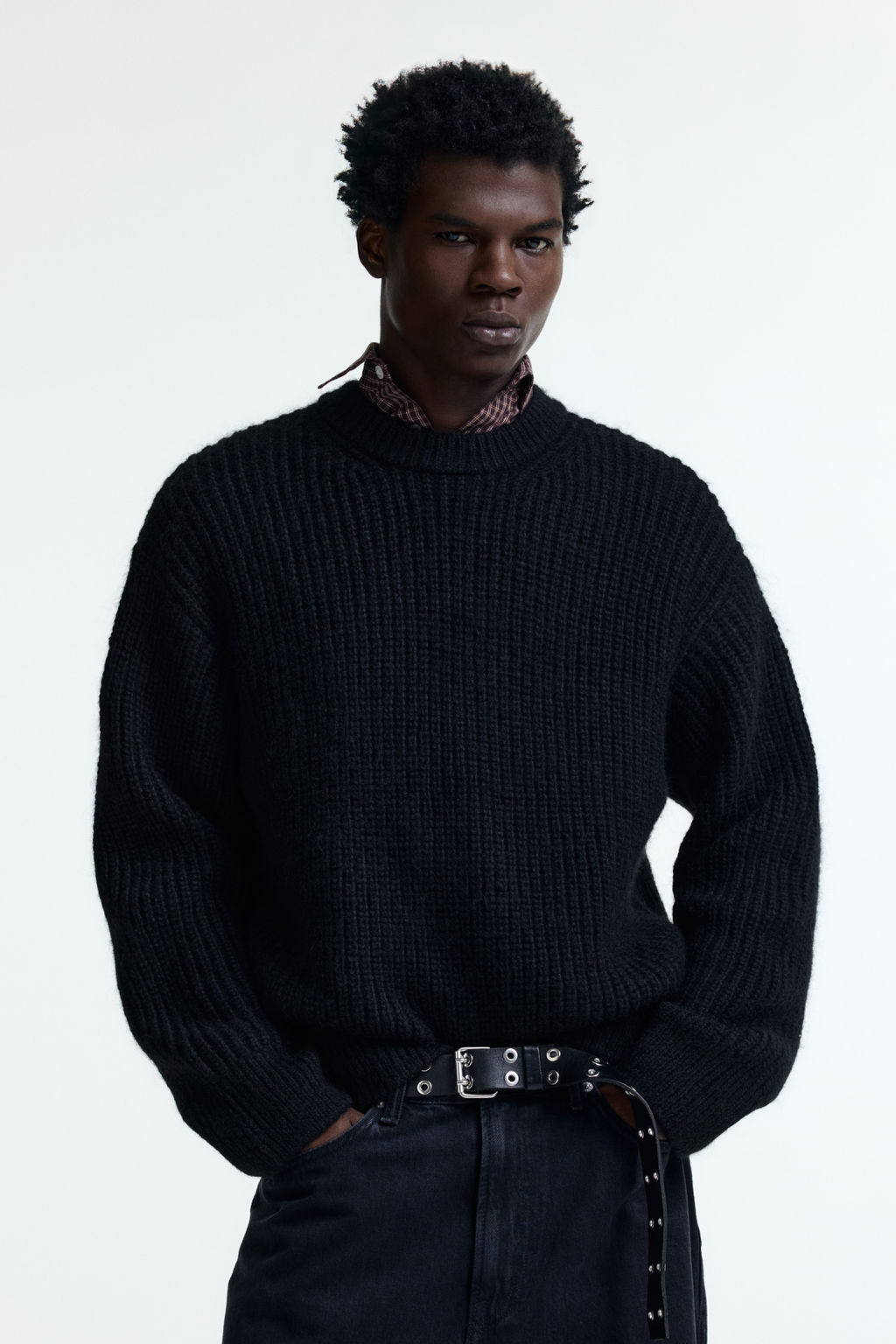 Jersey en punto de canal? Loose Fit - H&m фото 3