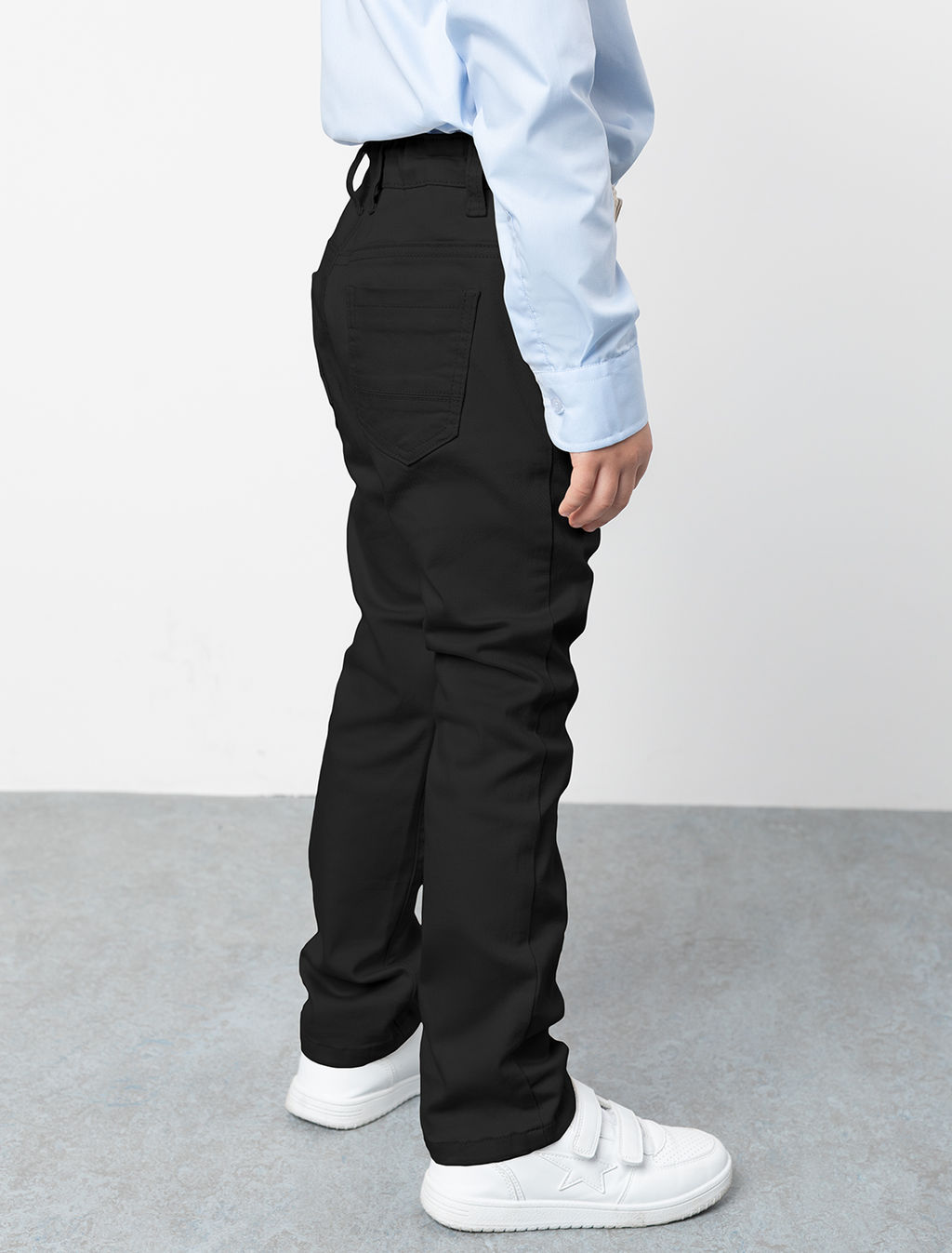 VILATTE / Брюки из хлопкового твила с эластаном  фото 4