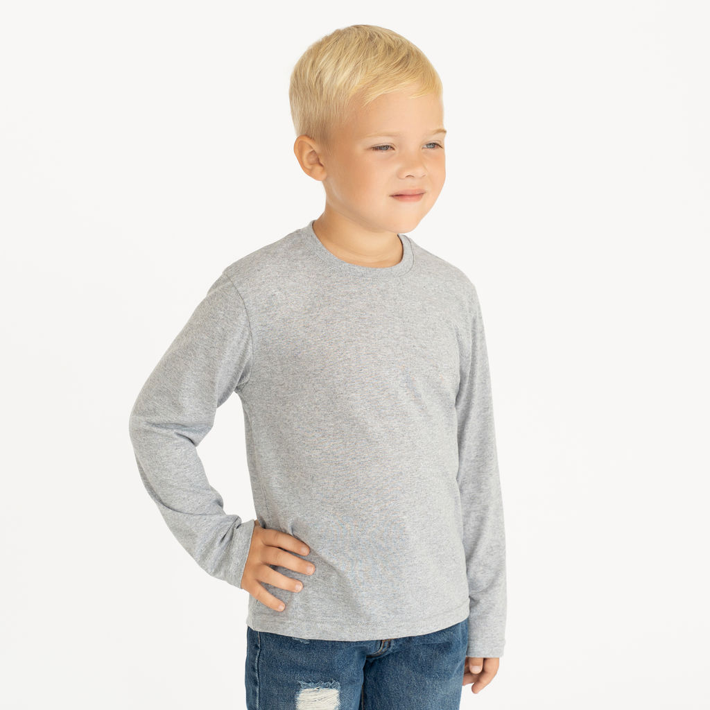 Джемпер детский меланж (серый) 698 (98, 56)