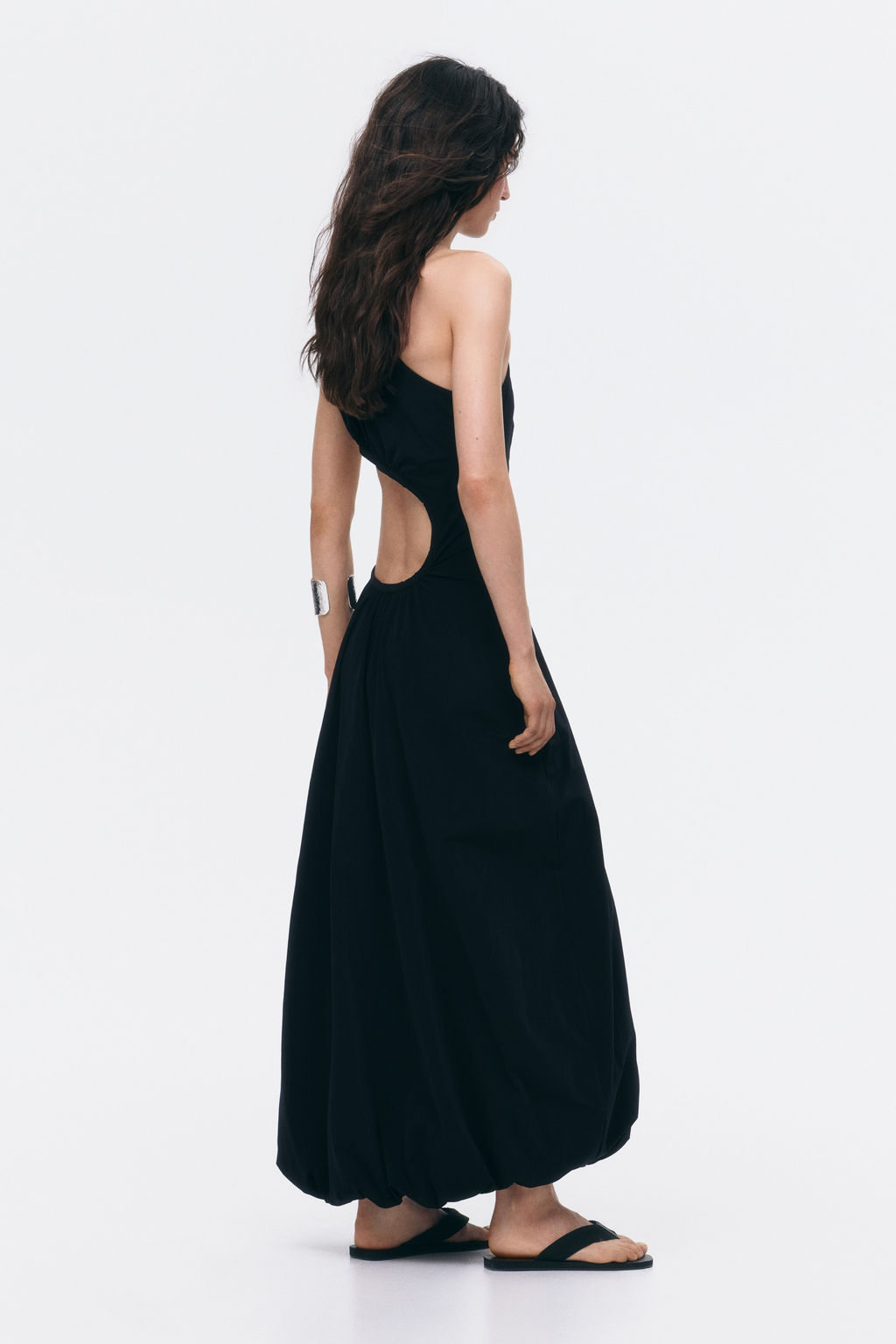 Vestido cut-out con bajo burbuja - H&m фото 5