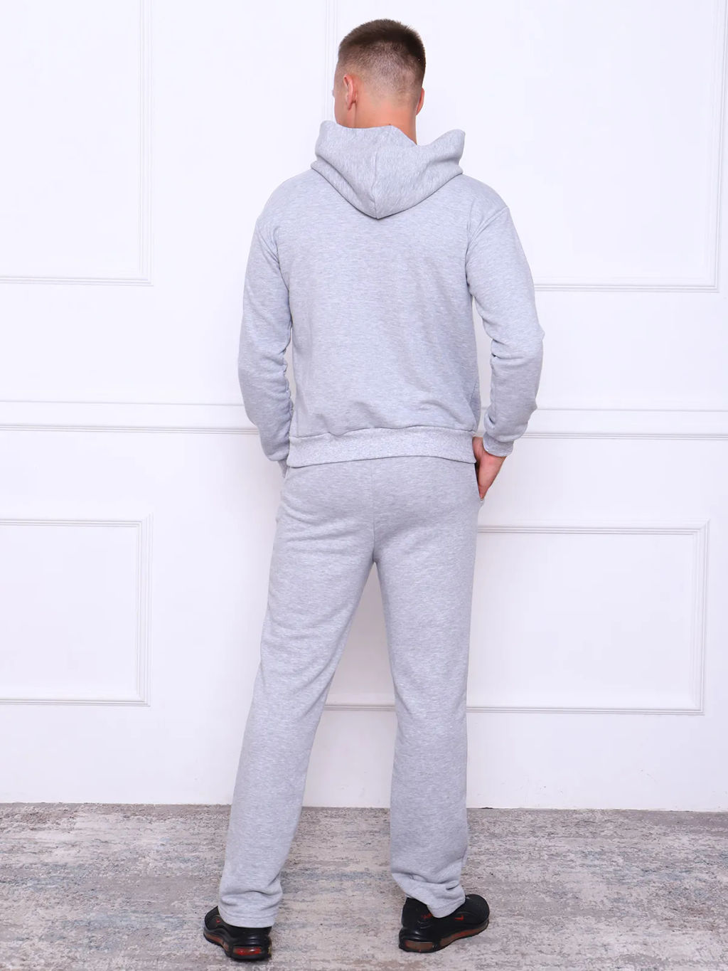 Ричард(меланж) костюм , 80% хлопок, 20% п/э
