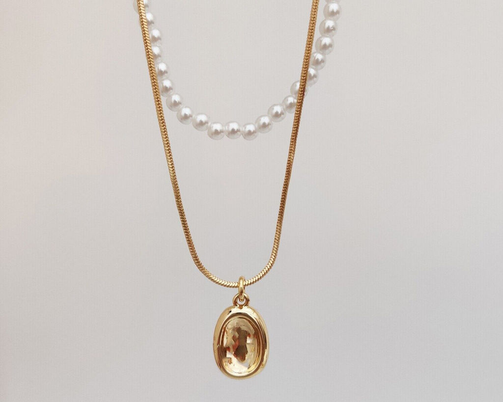 Двойное колье - бусы - Vel vett фото 3