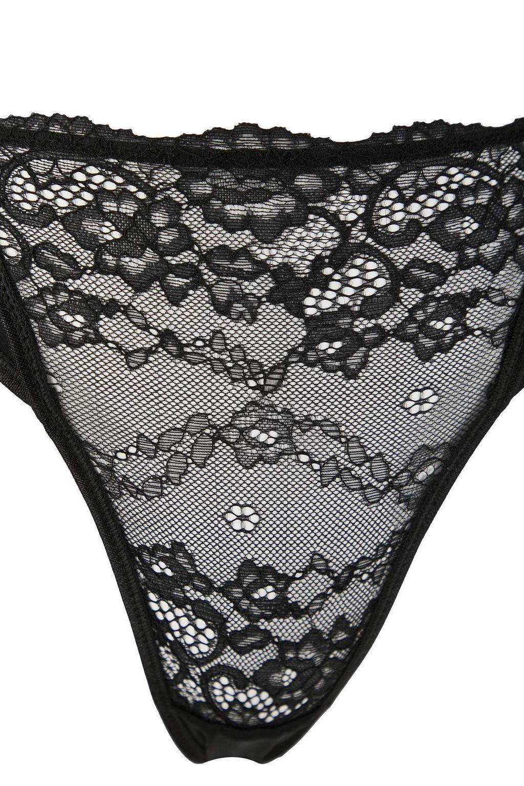 Siyah Dantel Detayl? Micro Kaps?z Orme Ic Camas?r? Tak?m? THMAW26CC00006