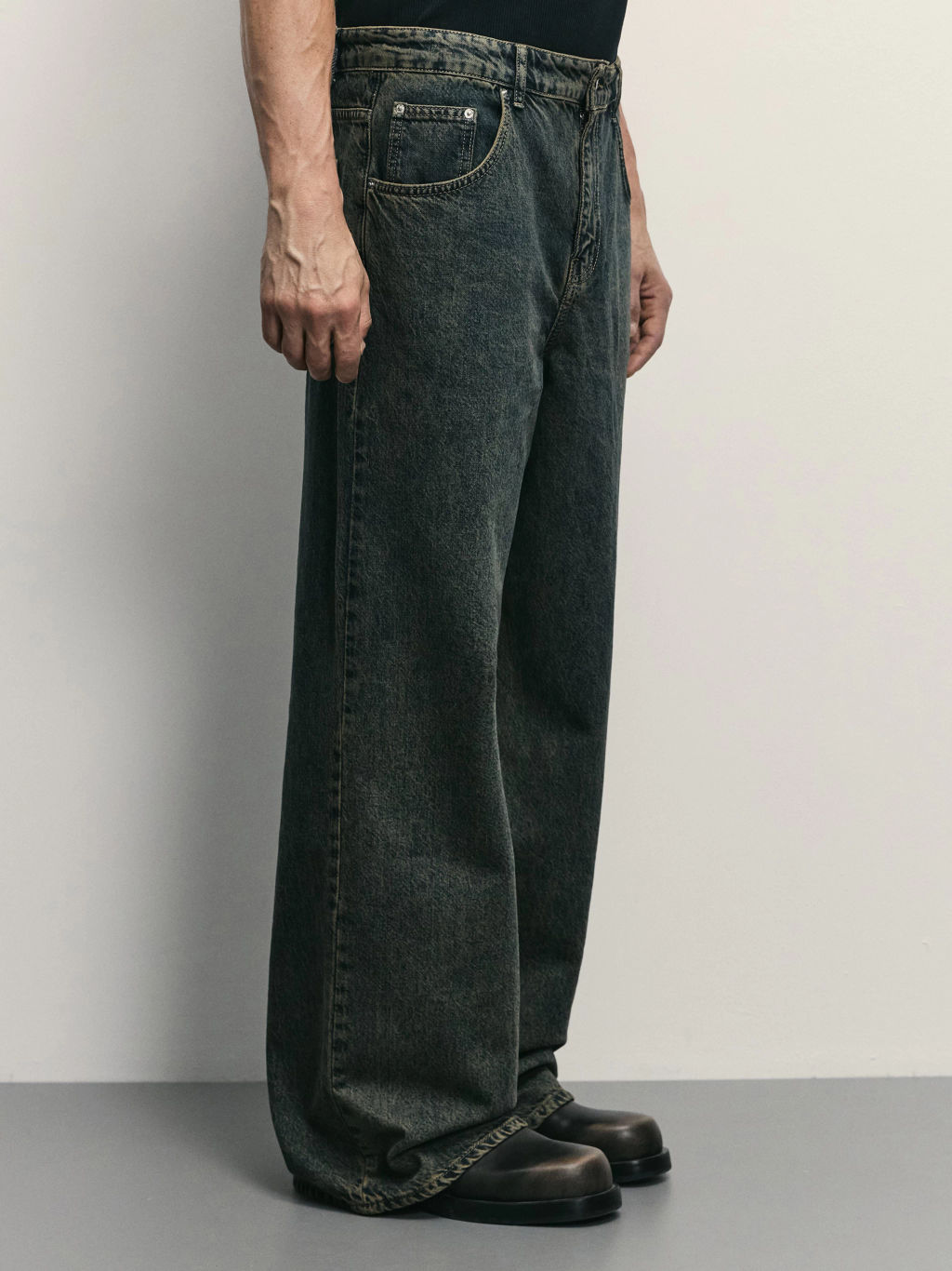 Джинсы tapered / Zarina  фото 4