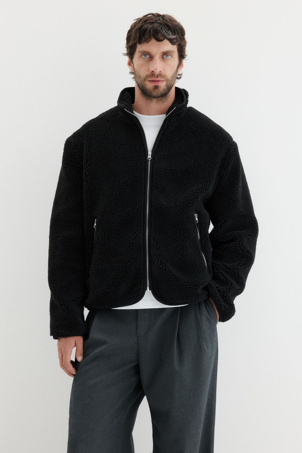 Chaqueta de borreguito Regular Fit - H&m фото 3