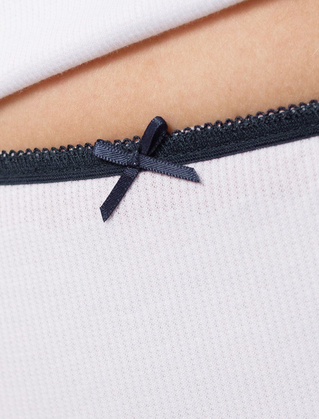 Трусы слипы со средней посадкой из эластичного трикотажа кашкорсе - Vilatte фото 2